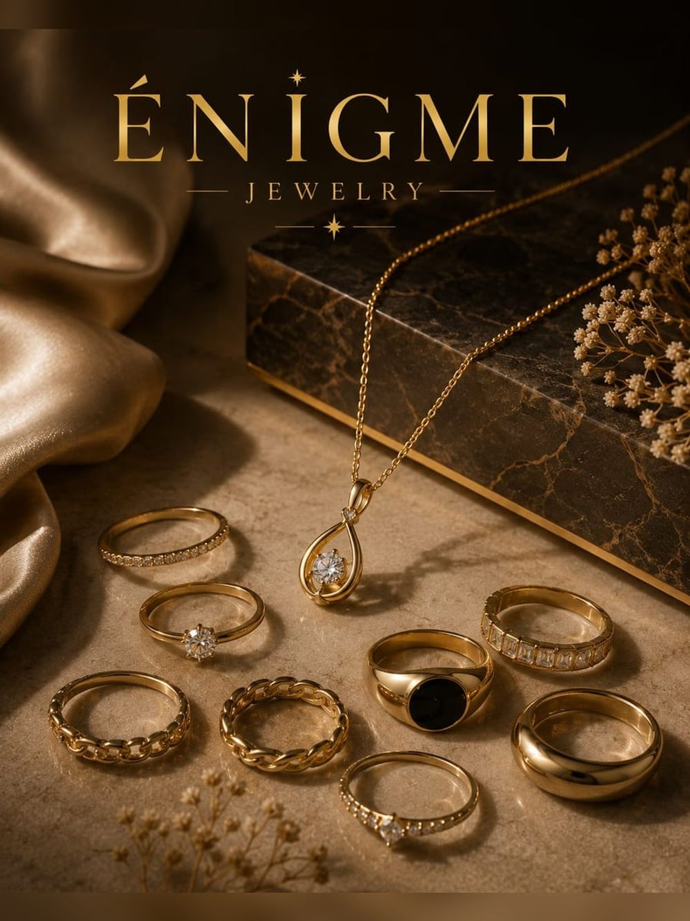Joyería acabada en Oro